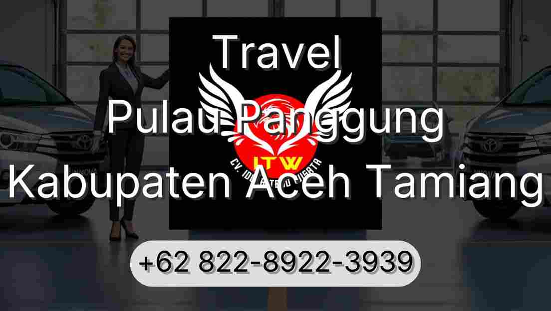 Travel Pulau Panggung Kabupaten Aceh Tamiang