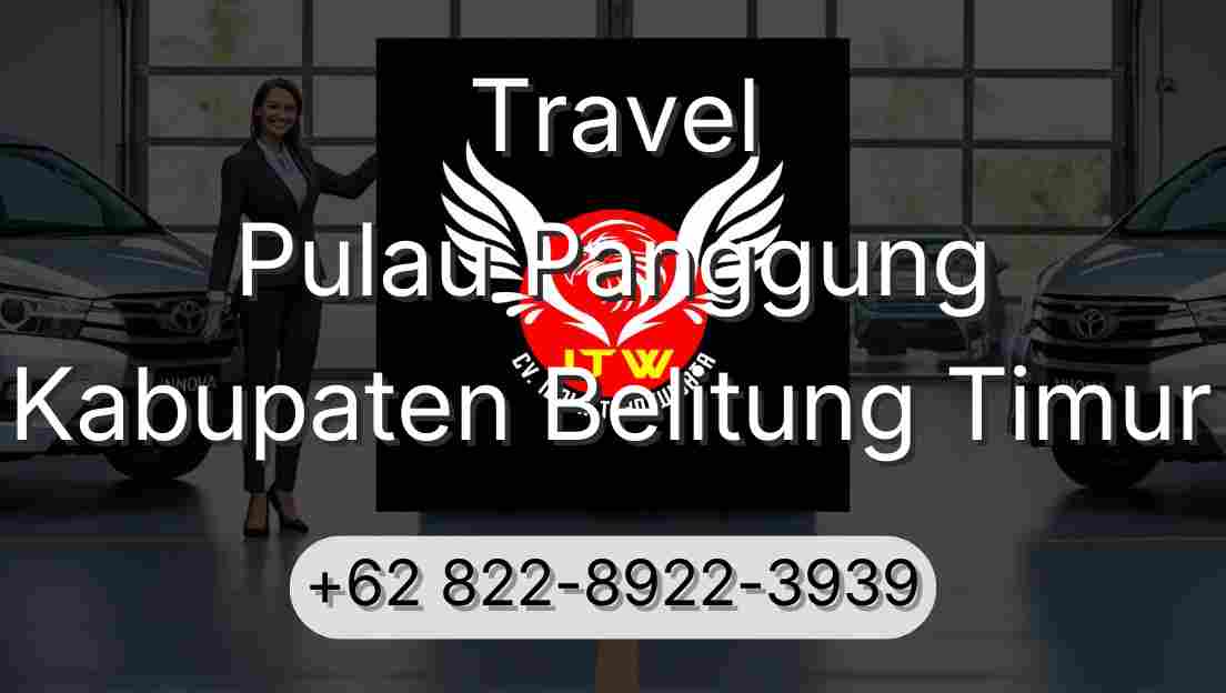 Travel Pulau Panggung Kabupaten Belitung Timur