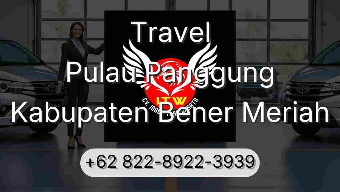 Travel Pulau Panggung Kabupaten Bener Meriah