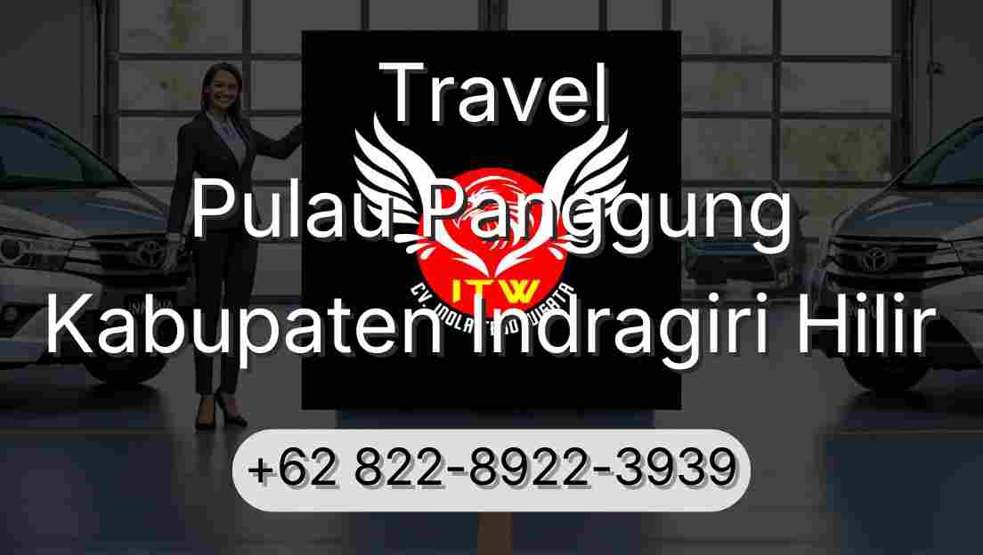 Travel Pulau Panggung Kabupaten Indragiri Hilir