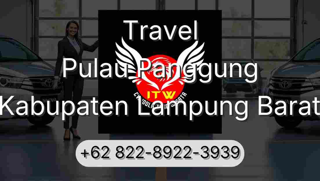 Travel Pulau Panggung Kabupaten Lampung Barat