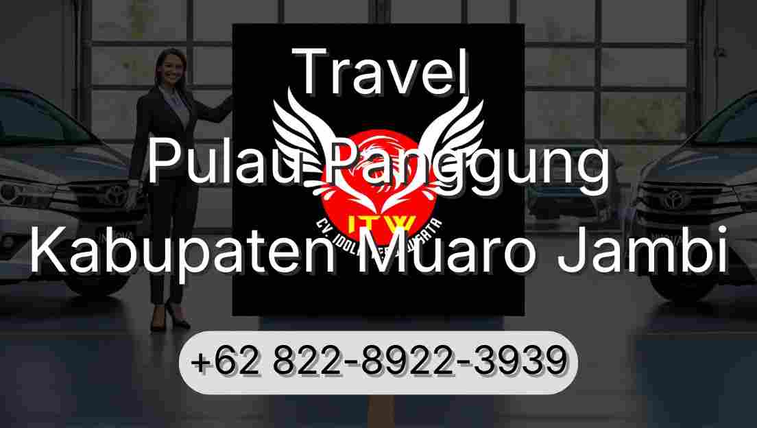 Travel Pulau Panggung Kabupaten Muaro Jambi
