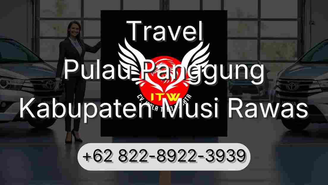 Travel Pulau Panggung Kabupaten Musi Rawas