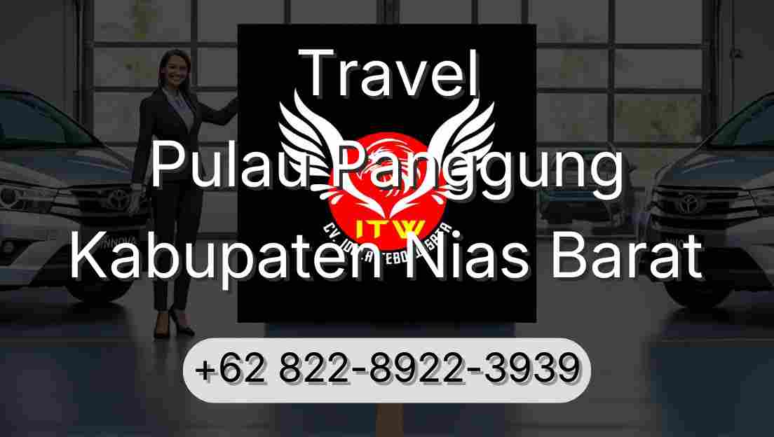 Travel Pulau Panggung Kabupaten Nias Barat