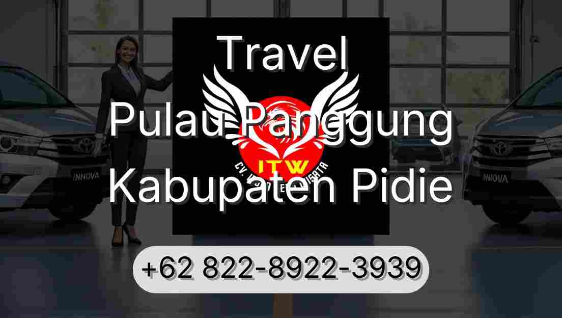 Travel Pulau Panggung Kabupaten Pidie