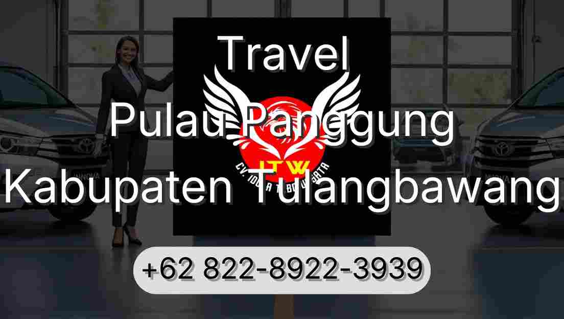 Travel Pulau Panggung Kabupaten Tulangbawang