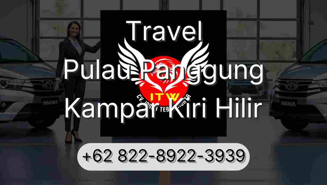 Travel Pulau Panggung Kampar Kiri Hilir