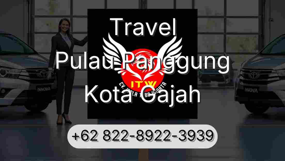 Travel Pulau Panggung Kota Gajah