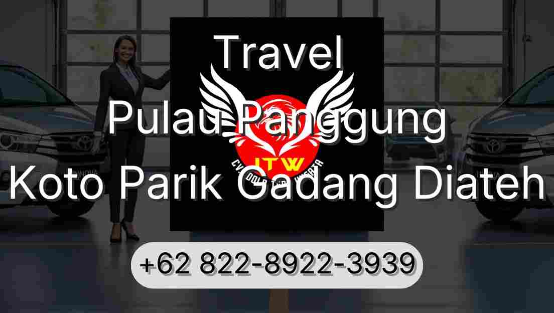 Travel Pulau Panggung Koto Parik Gadang Diateh