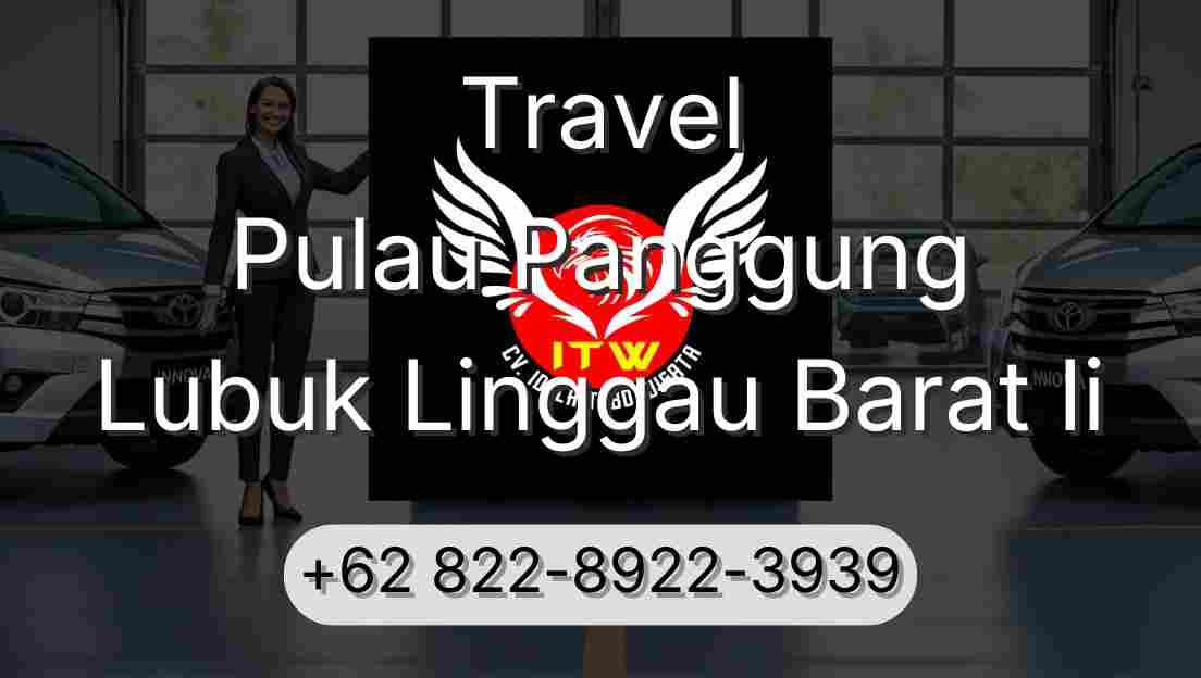 Travel Pulau Panggung Lubuk Linggau Barat Ii