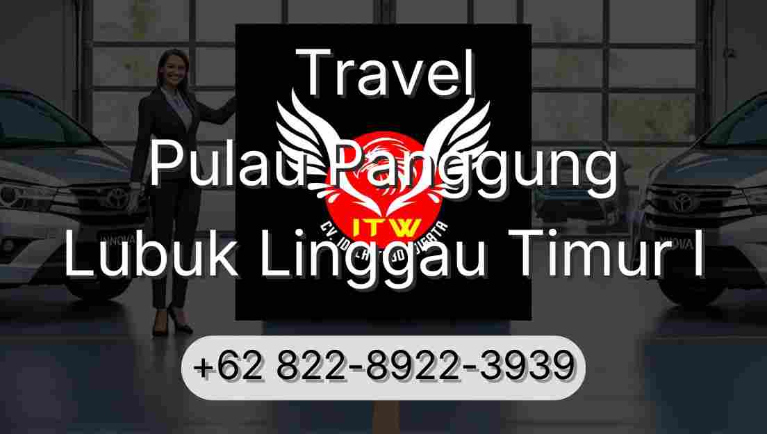 Travel Pulau Panggung Lubuk Linggau Timur I