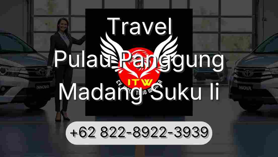 Travel Pulau Panggung Madang Suku Ii