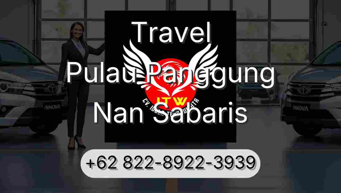 Travel Pulau Panggung Nan Sabaris