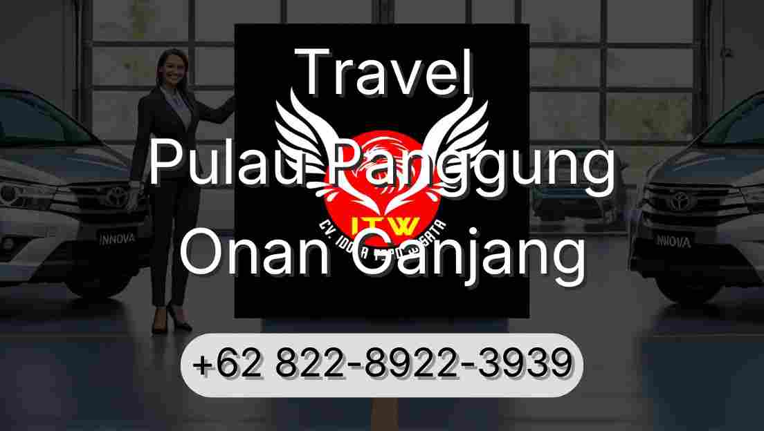 Travel Pulau Panggung Onan Ganjang