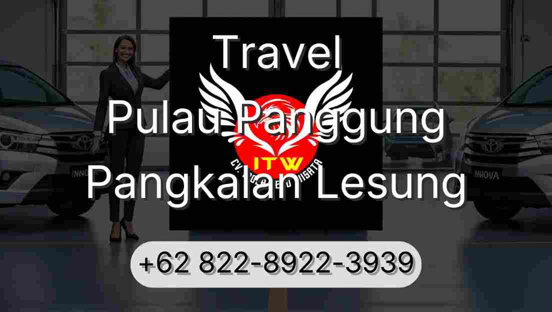 Travel Pulau Panggung Pangkalan Lesung