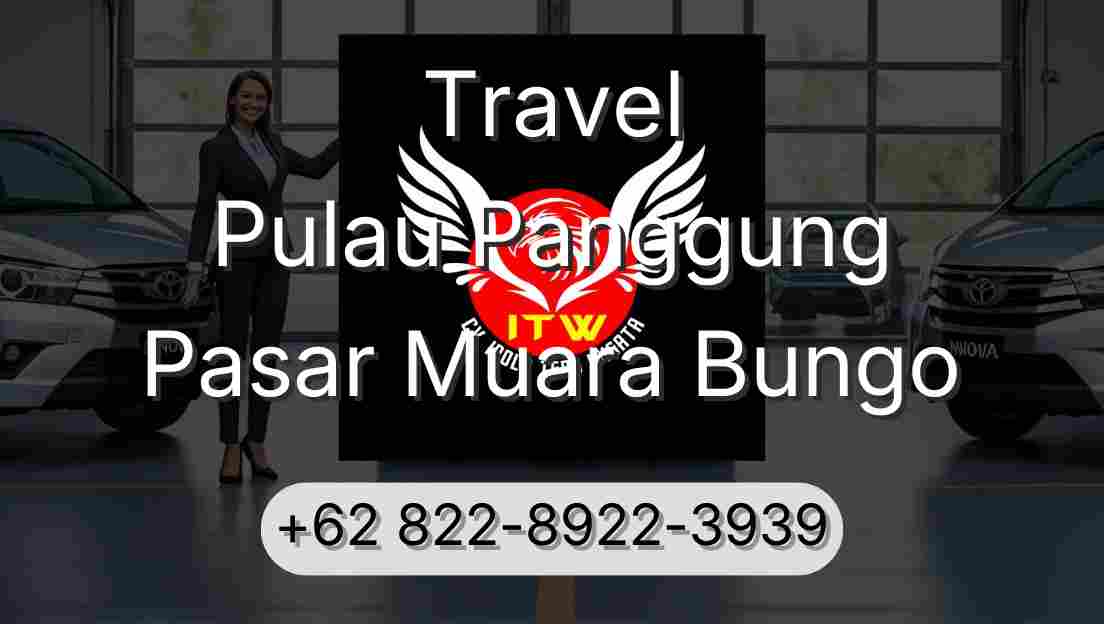 Travel Pulau Panggung Pasar Muara Bungo