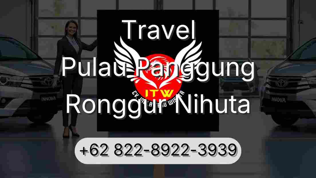 Travel Pulau Panggung Ronggur Nihuta