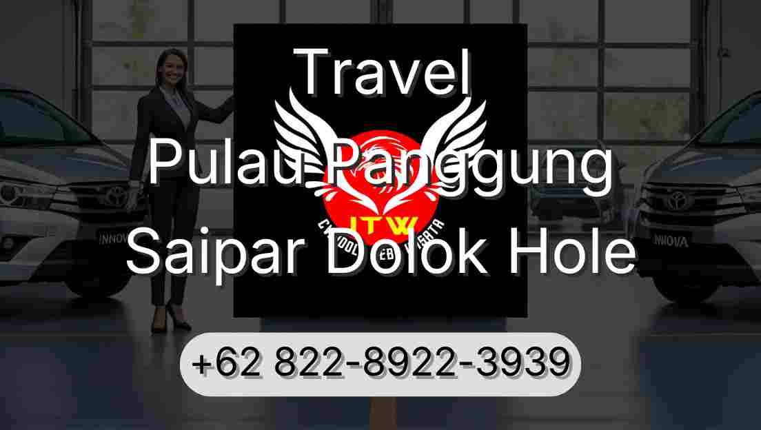 Travel Pulau Panggung Saipar Dolok Hole