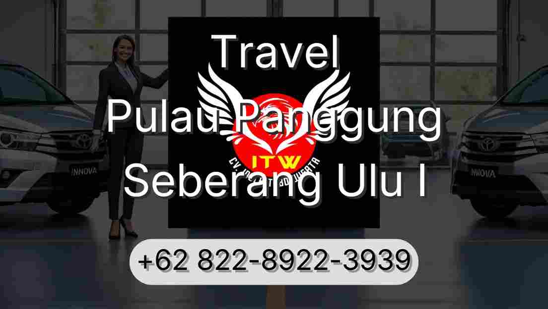 Travel Pulau Panggung Seberang Ulu I