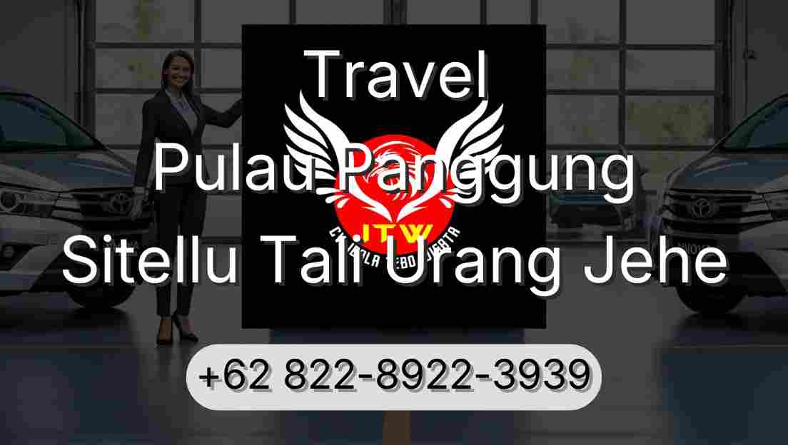Travel Pulau Panggung Sitellu Tali Urang Jehe