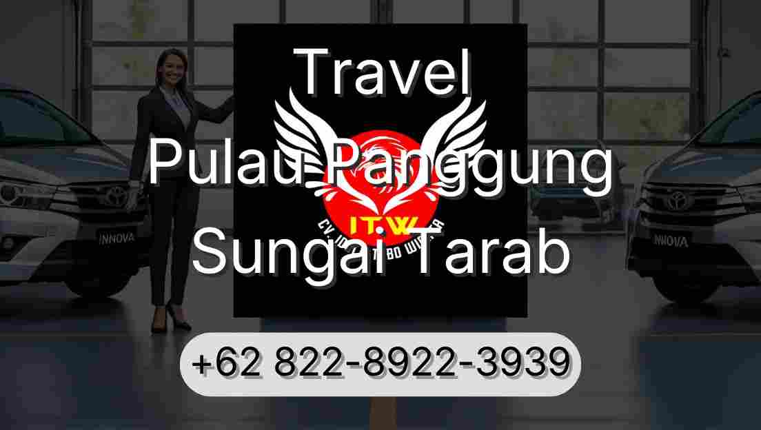 Travel Pulau Panggung Sungai Tarab