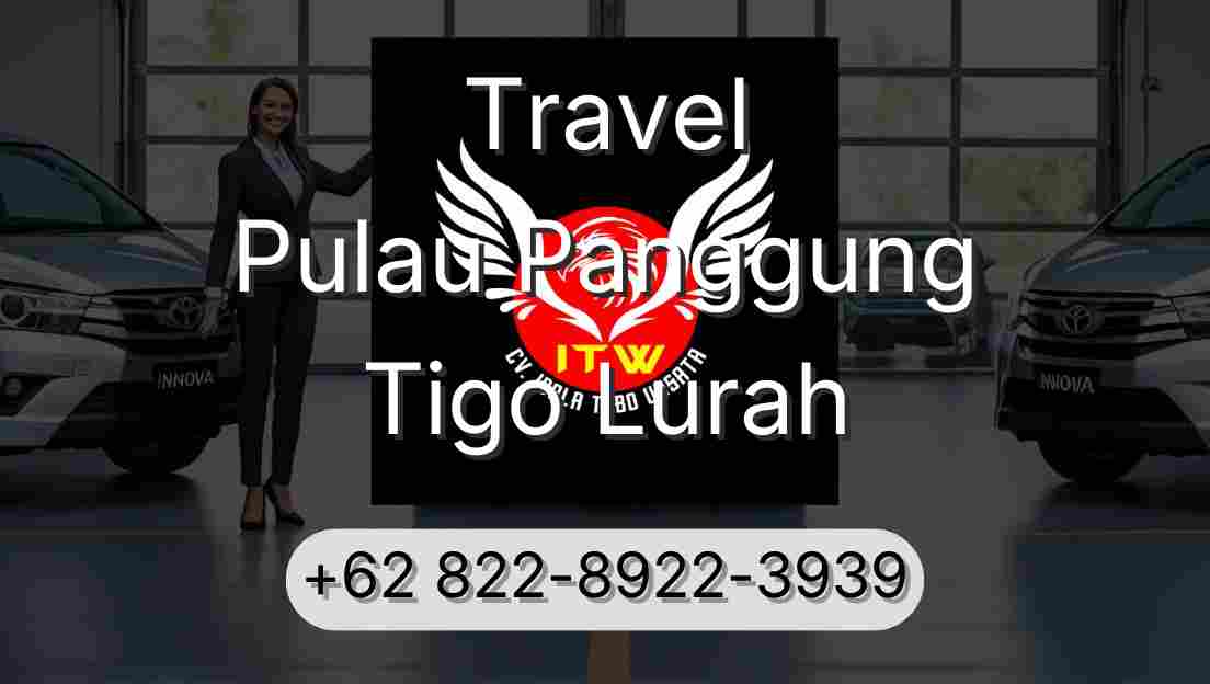 Travel Pulau Panggung Tigo Lurah
