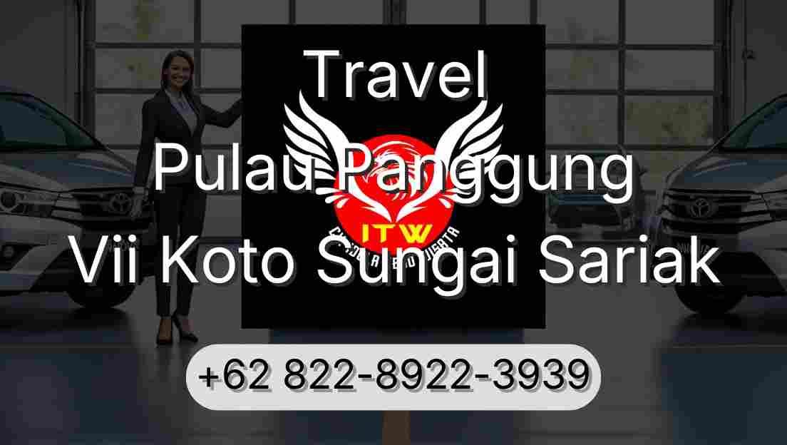 Travel Pulau Panggung Vii Koto Sungai Sariak
