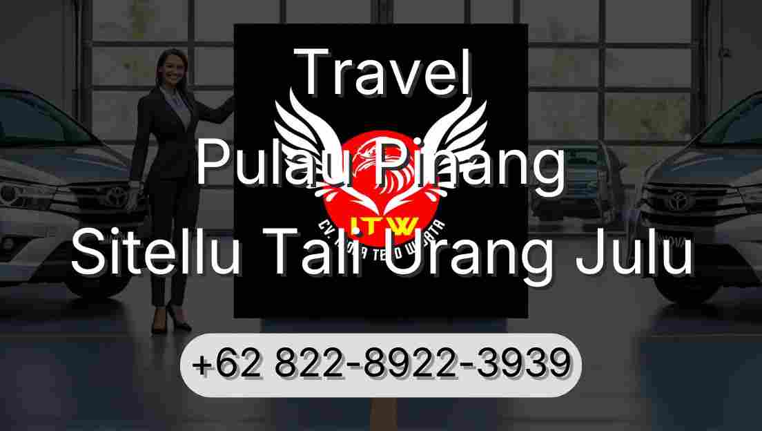 Travel Pulau Pinang Sitellu Tali Urang Julu