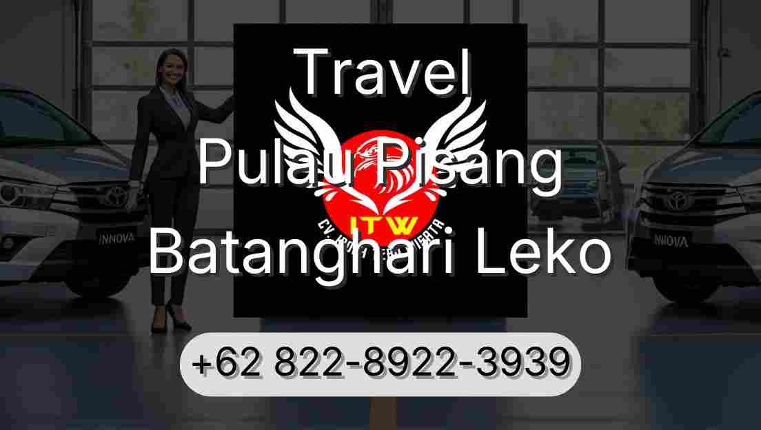 Travel Pulau Pisang Batanghari Leko