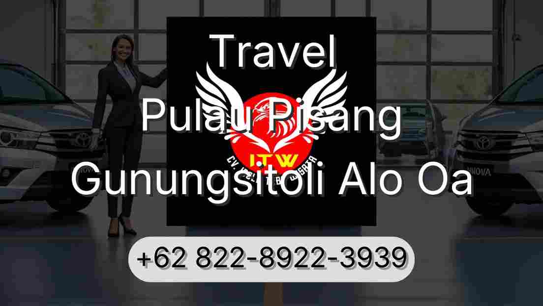 Travel Pulau Pisang Gunungsitoli Alo Oa
