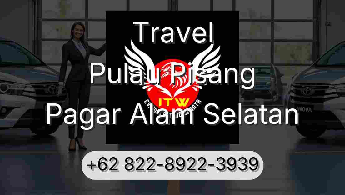 Travel Pulau Pisang Pagar Alam Selatan