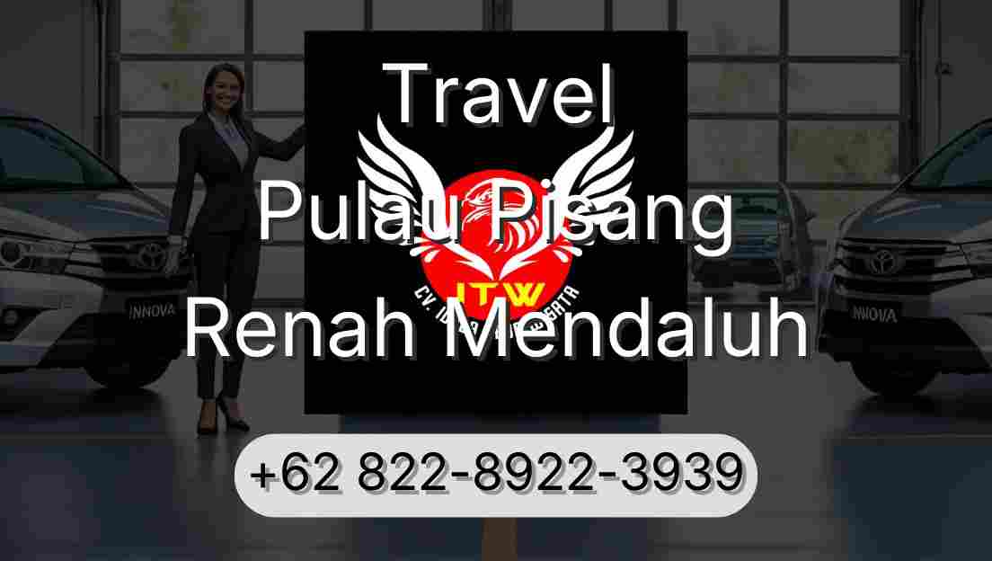 Travel Pulau Pisang Renah Mendaluh