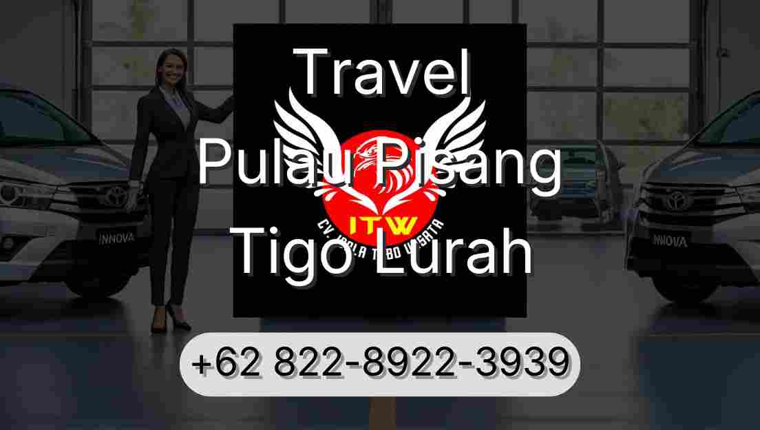 Travel Pulau Pisang Tigo Lurah