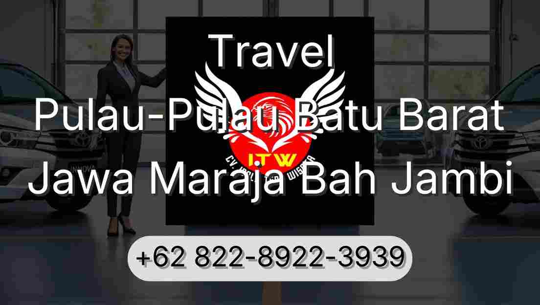 Travel Pulau-Pulau Batu Barat Jawa Maraja Bah Jambi