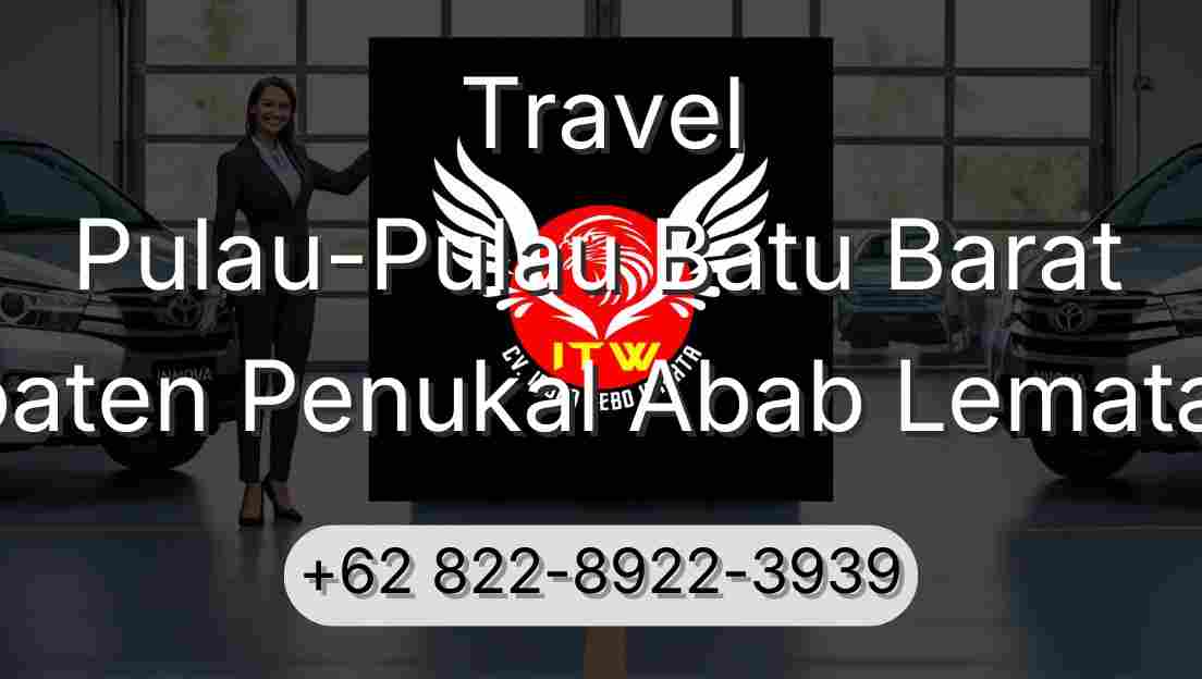 Travel Pulau-Pulau Batu Barat Kabupaten Penukal Abab Lematang Ilir