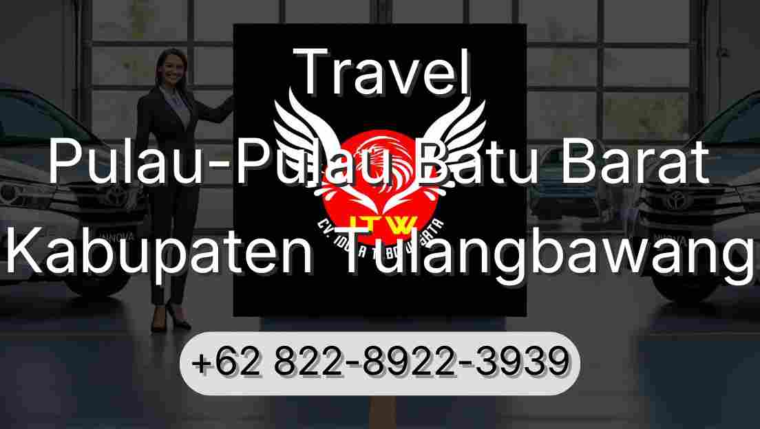 Travel Pulau-Pulau Batu Barat Kabupaten Tulangbawang