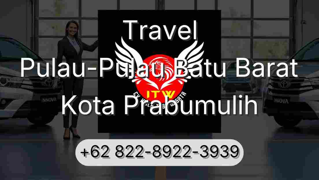 Travel Pulau-Pulau Batu Barat Kota Prabumulih