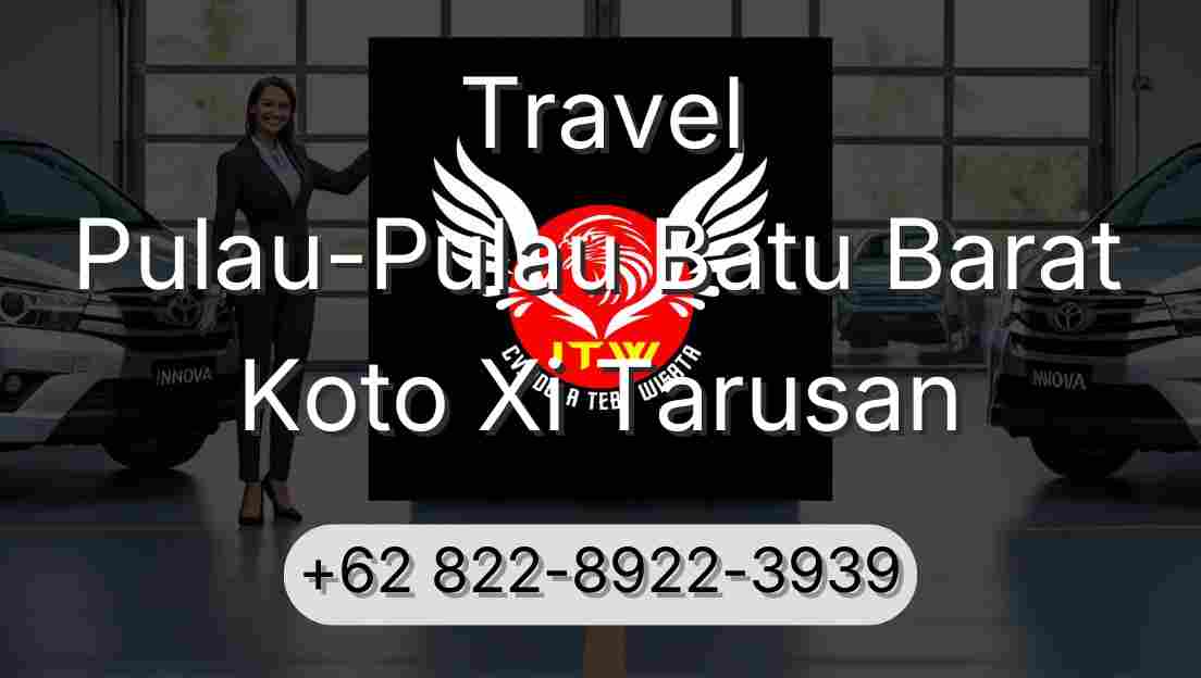 Travel Pulau-Pulau Batu Barat Koto Xi Tarusan