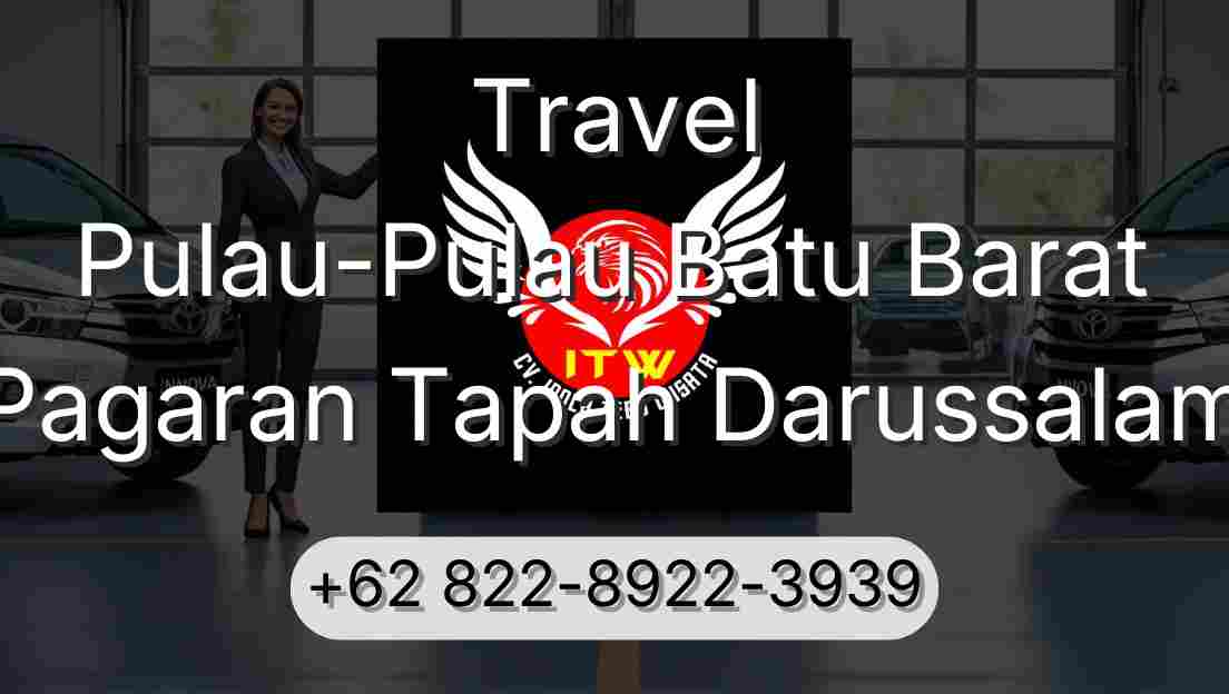 Travel Pulau-Pulau Batu Barat Pagaran Tapah Darussalam
