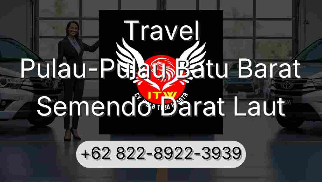 Travel Pulau-Pulau Batu Barat Semendo Darat Laut