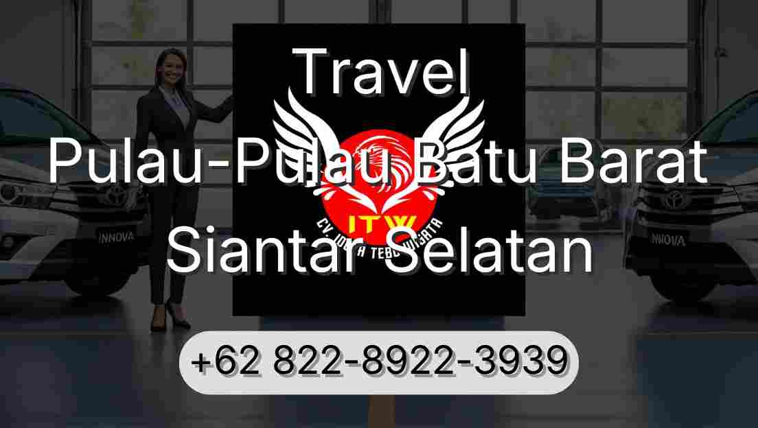 Travel Pulau-Pulau Batu Barat Siantar Selatan