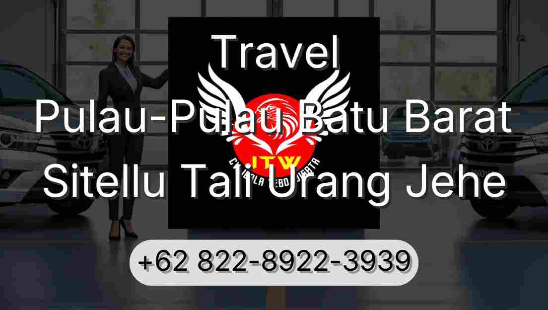Travel Pulau-Pulau Batu Barat Sitellu Tali Urang Jehe