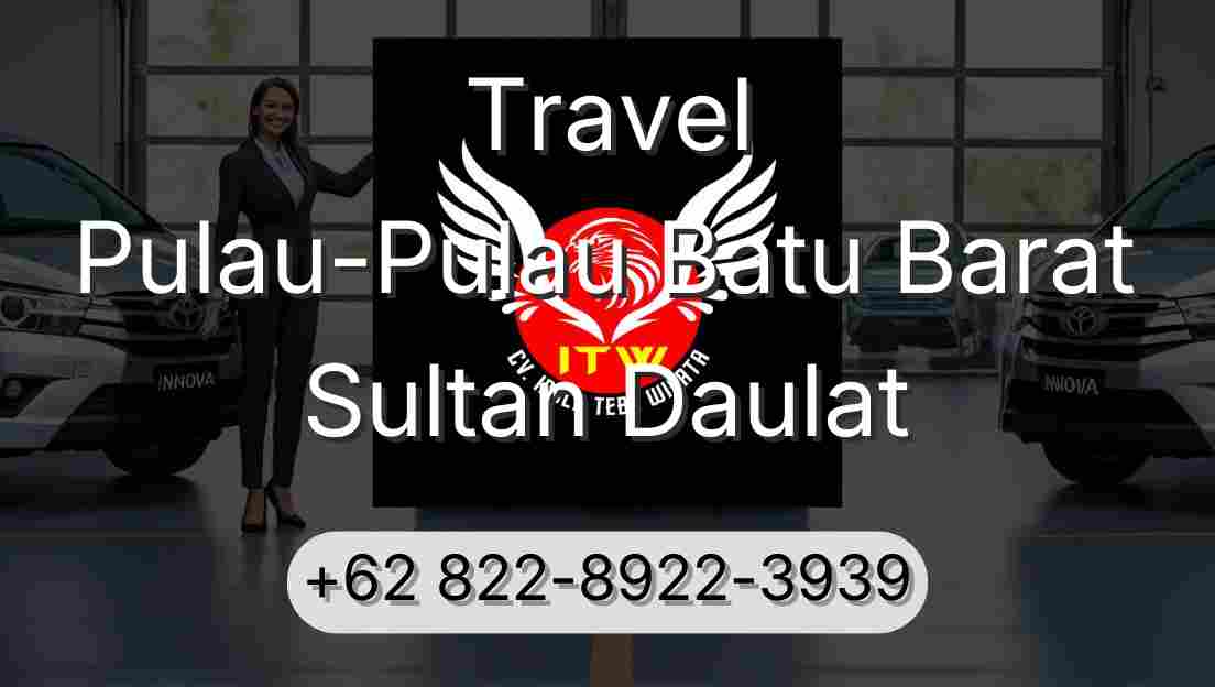 Travel Pulau-Pulau Batu Barat Sultan Daulat