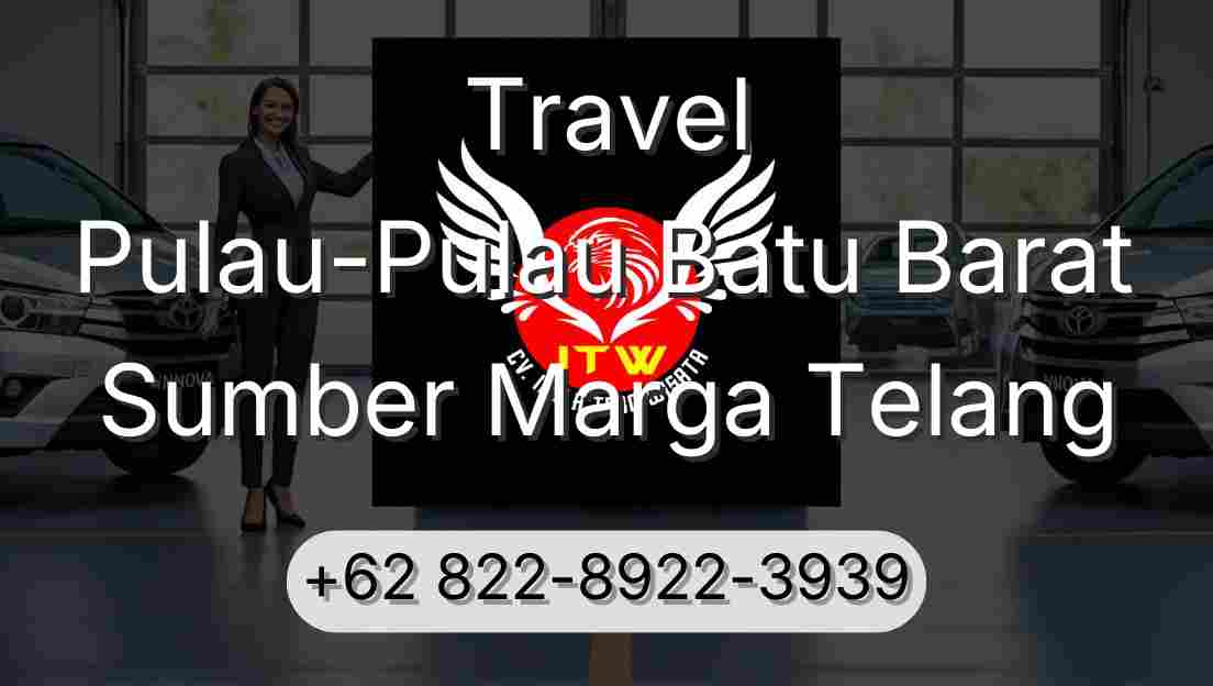 Travel Pulau-Pulau Batu Barat Sumber Marga Telang