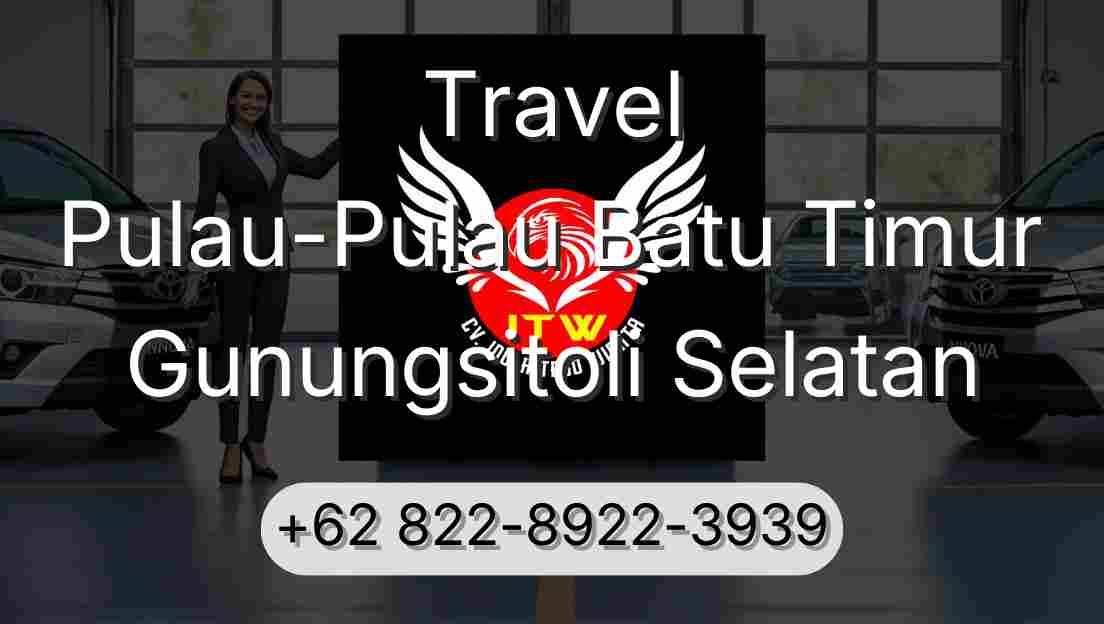 Travel Pulau-Pulau Batu Timur Gunungsitoli Selatan