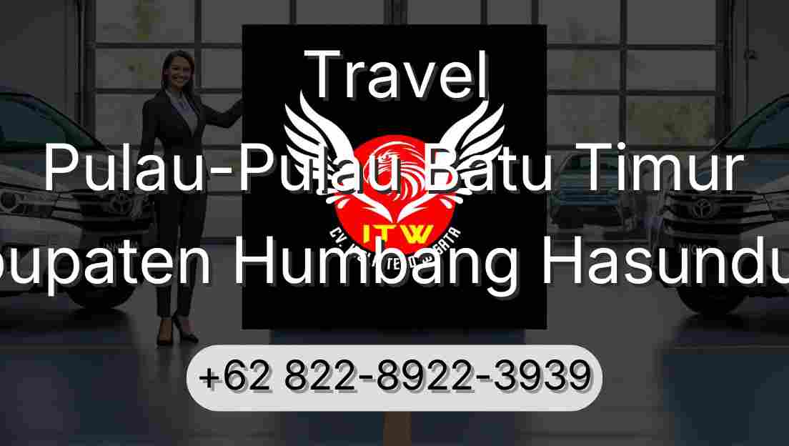 Travel Pulau-Pulau Batu Timur Kabupaten Humbang Hasundutan