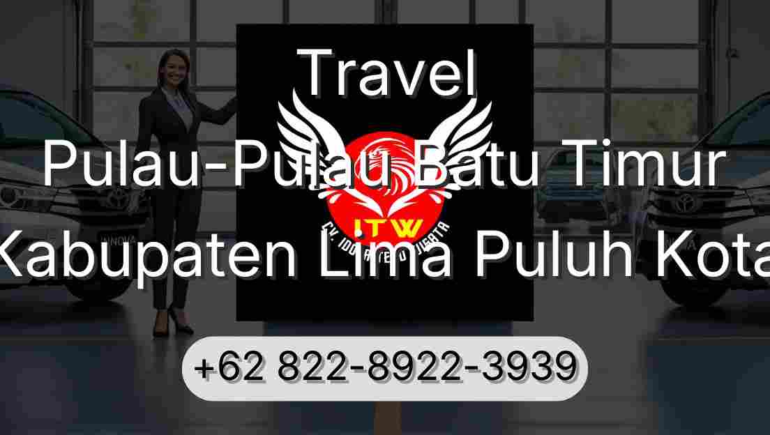 Travel Pulau-Pulau Batu Timur Kabupaten Lima Puluh Kota