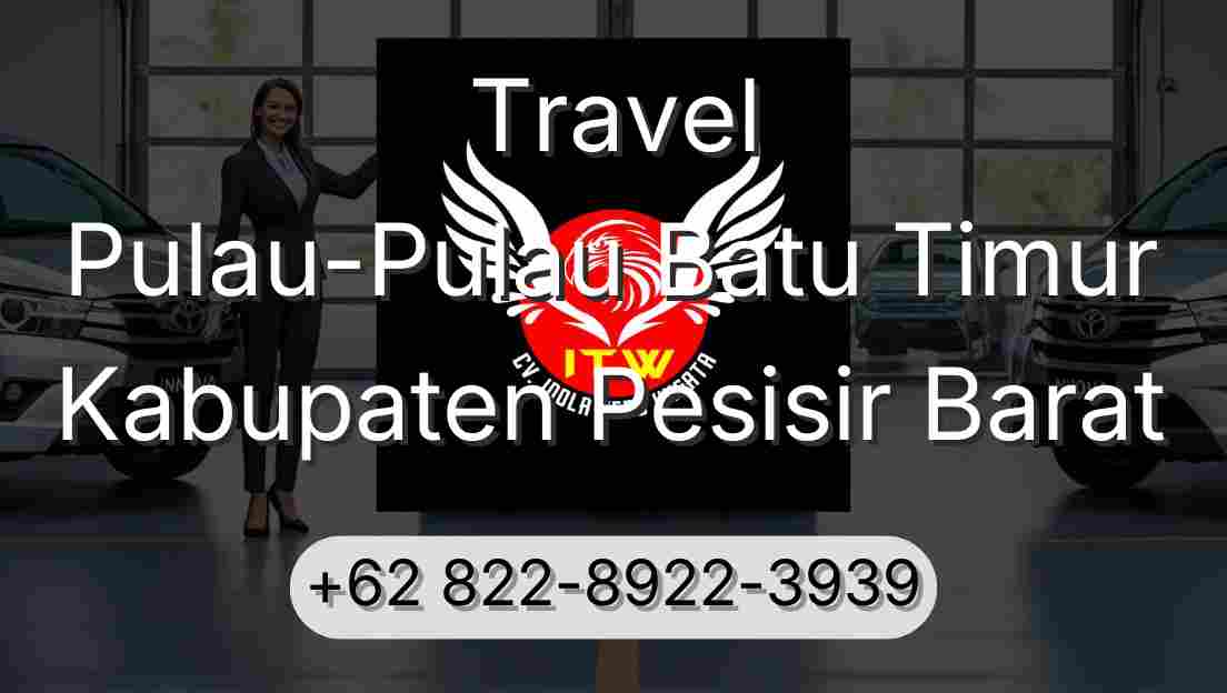 Travel Pulau-Pulau Batu Timur Kabupaten Pesisir Barat