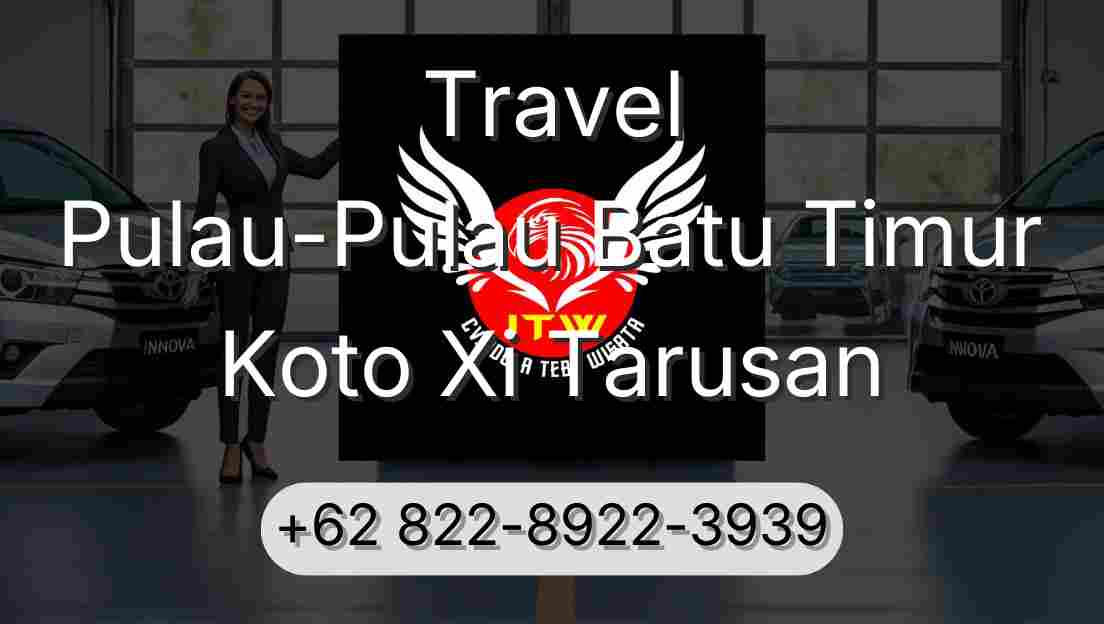 Travel Pulau-Pulau Batu Timur Koto Xi Tarusan