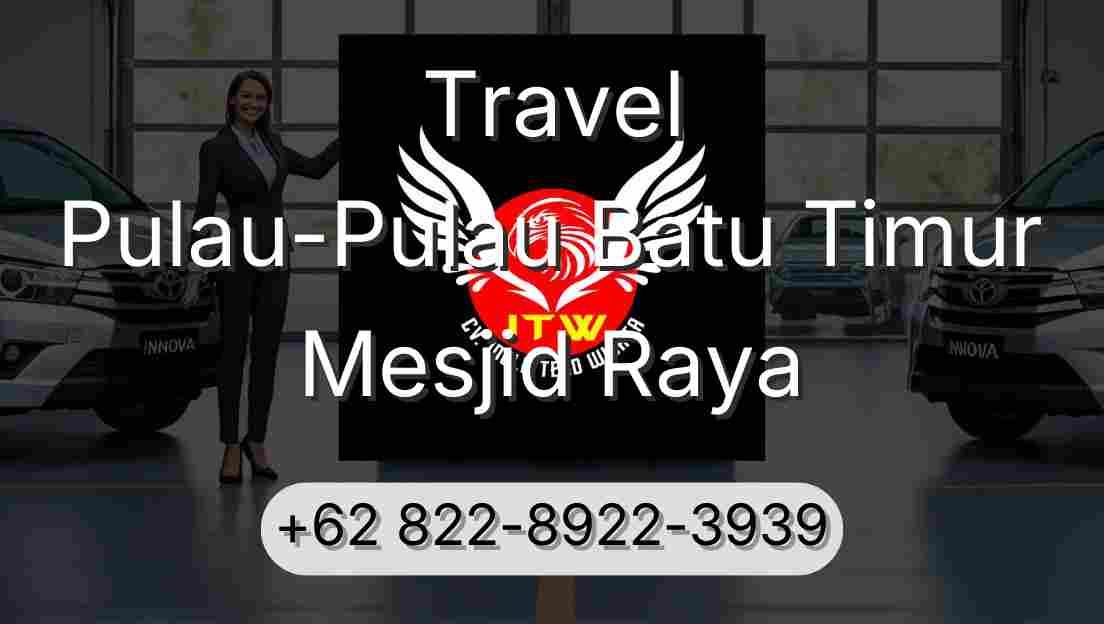 Travel Pulau-Pulau Batu Timur Mesjid Raya